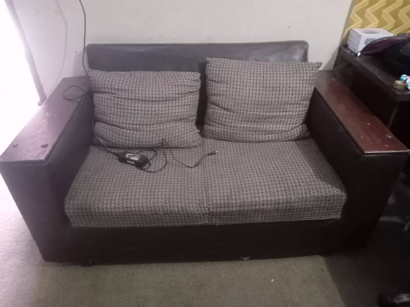 Brown sofa set 1