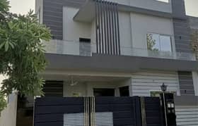 12 Marla Brand New Double Story House For Rent Canal Villas Society Boundary Wall Canal Road Faisalabad