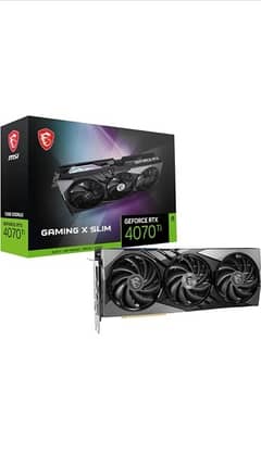 GeForce RTX 4070 Ti Gaming X Trio 12G