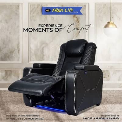 HIGH LIFE RECLINER SOFA. Pakistan’s Best Recliner Sofas