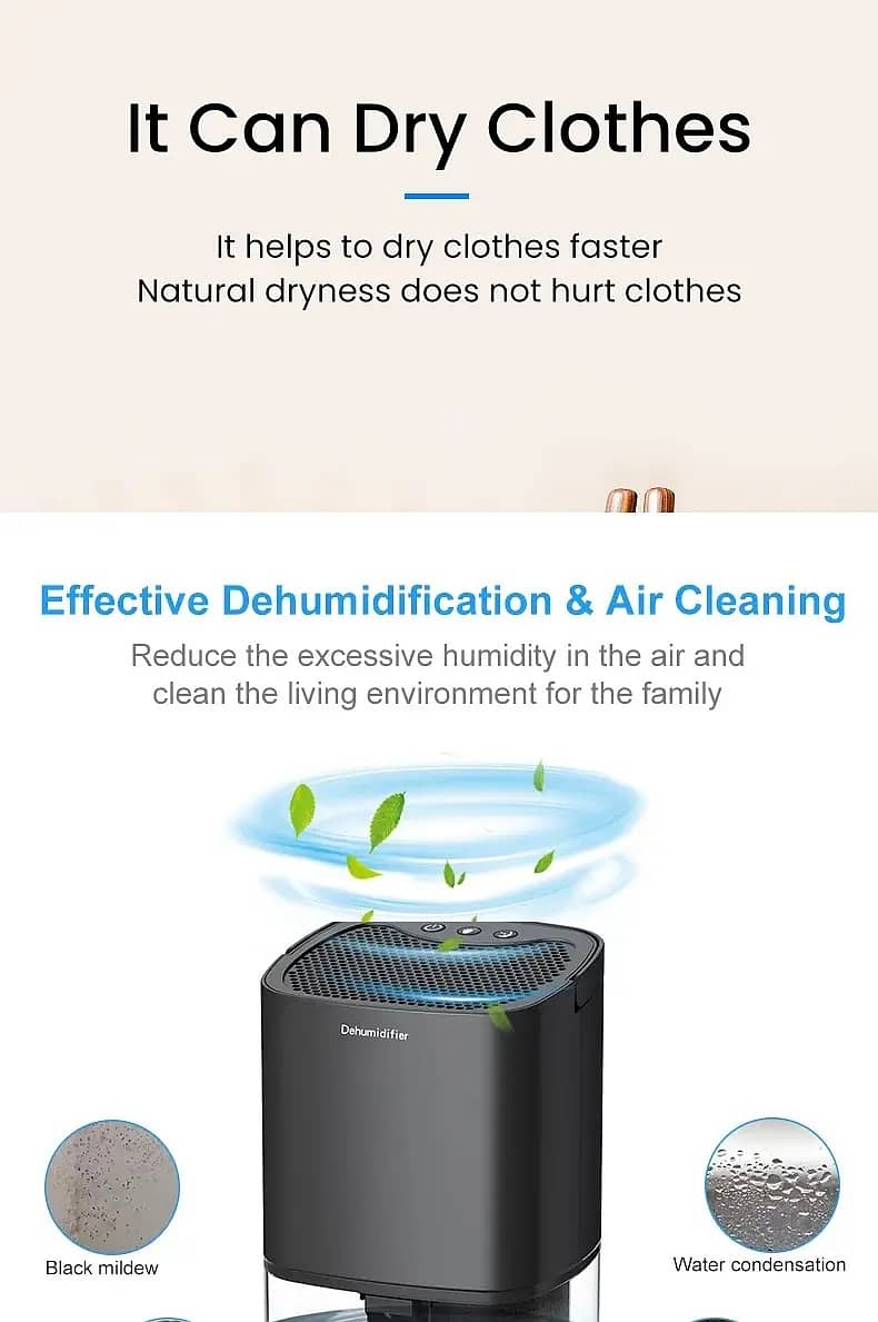 Air Dehumidifier Portable & Moisture Absorbers 4