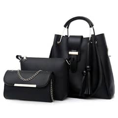 Bags / Handbags / Shoulder bags / Ladies bags / 3pic beg / leather beg