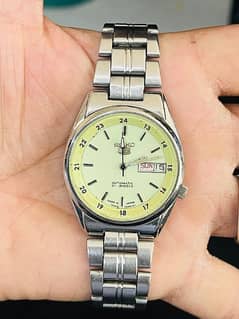 Seiko 5 Automatic 21 Jewels Radium Dial 7S26-03E0, Japan 36mm