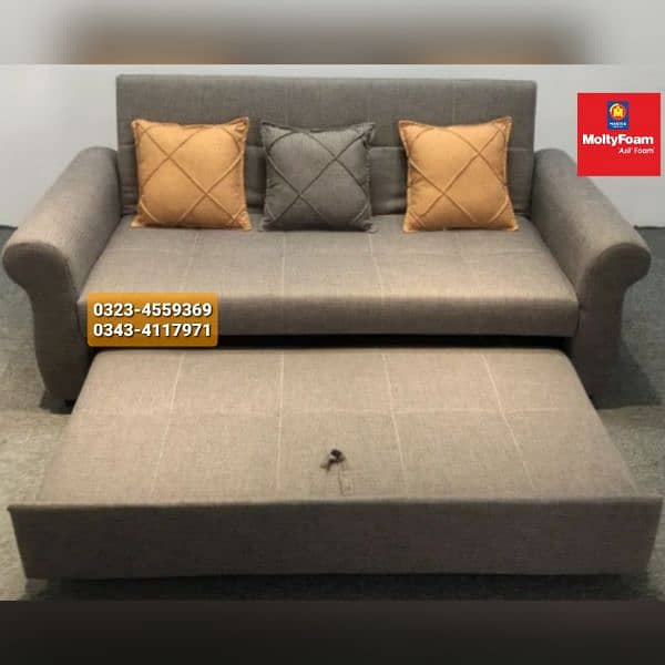 Sofa cum bed Molty double bed folding bed / dining table / sofacumbed 13