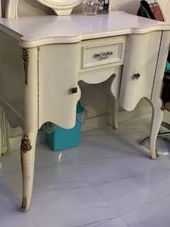 wooden dressing table