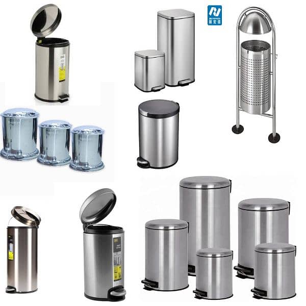 plastic dustbin steel dustbin tissue dispenser Soap  tea maker 3