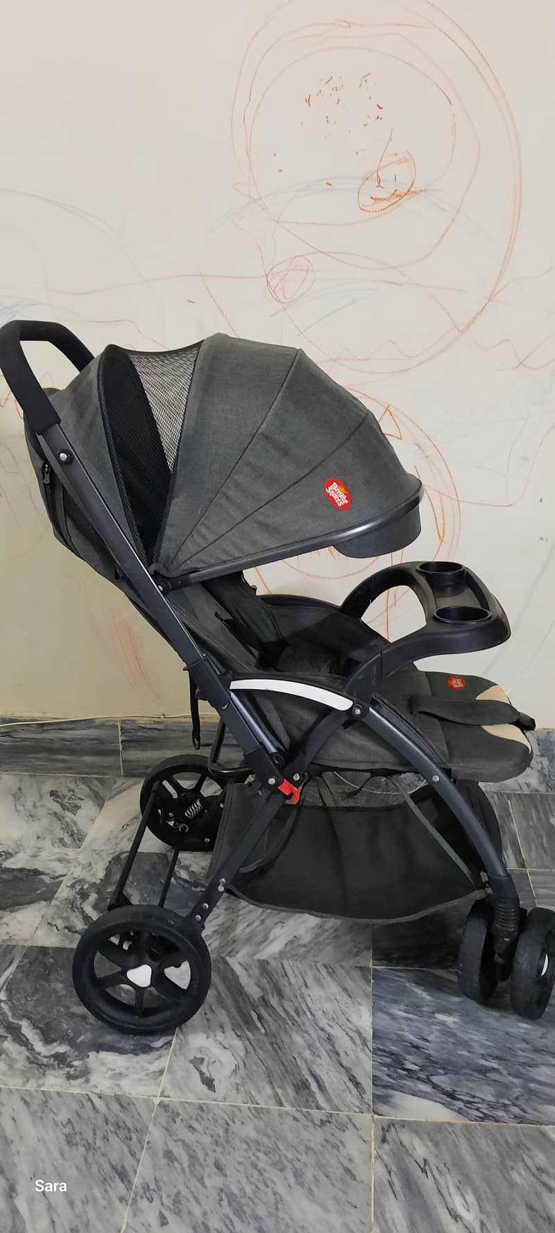 Bright Stars Pram/Stroller 1