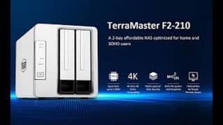 NAS storage device terramaster f2-210