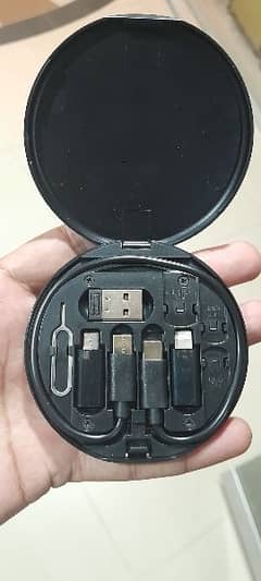 Multifunction 5 in 1 data fast charging cables kits 0