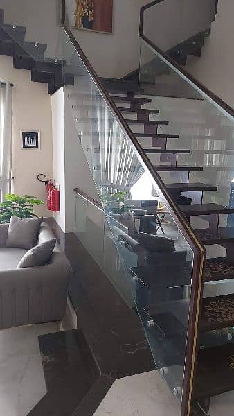 Glass Railing system / Railing glass / terrace glass railing 17