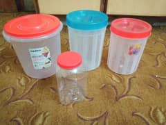 Food Grade plastic jars