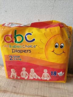 ABC DIAPERS 2/3/4 size