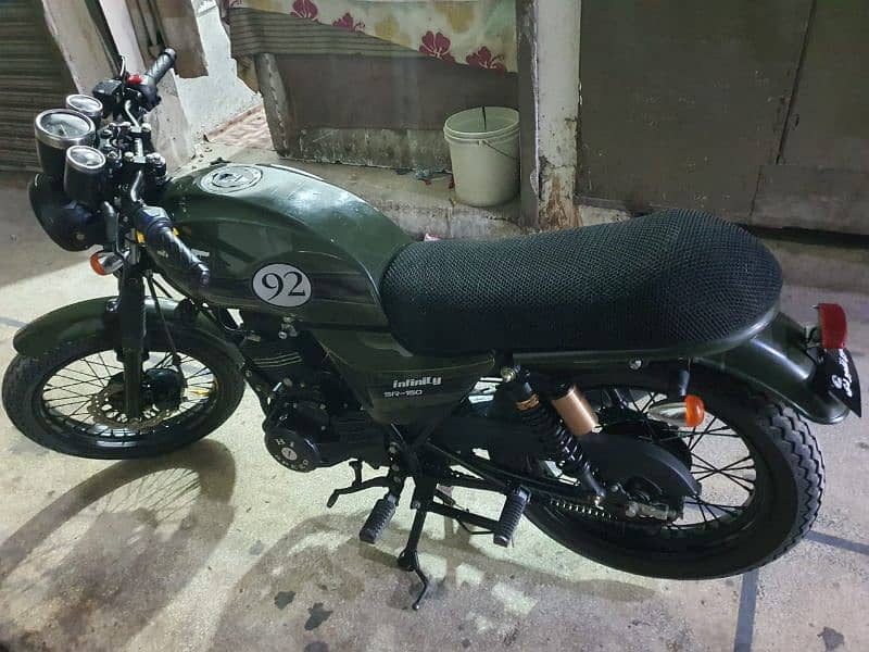 High Speed Infinity 150cc - 2021 Model | 9800 km | Matte Green | 3