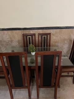 Dining Table for sale with chairs