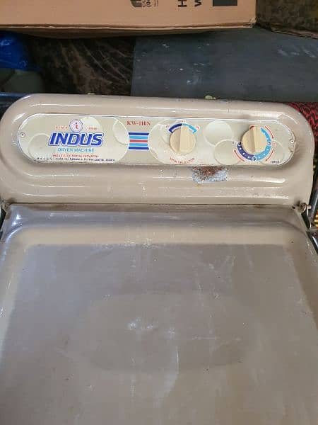 indus company washing machine and dryer slightly used no repair 4