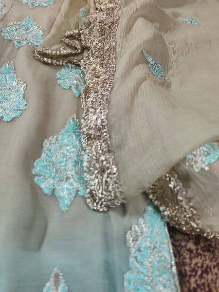 dress in good condition  with embroidery tila work 2