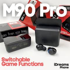 M90 Pro | Gaming EarBuds | True Wireless Earbuds | Type-C Charging