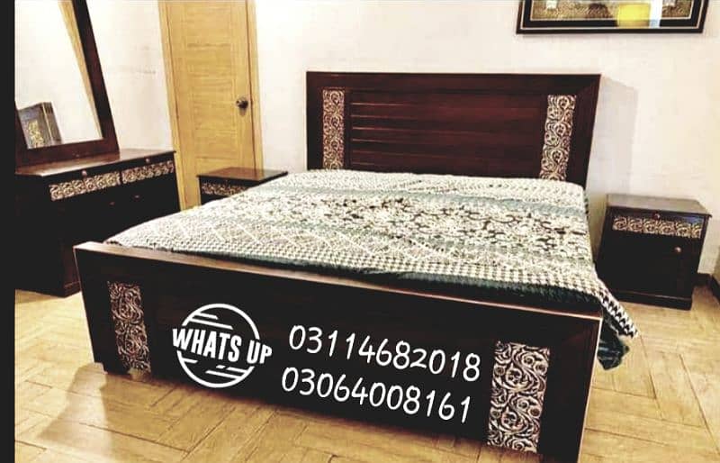 Affordable Wooden Bridle Double bed sets warrented 5