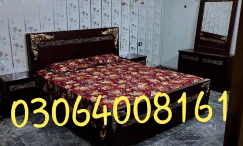 Affordable Wooden Bridle Double bed sets warrented 7