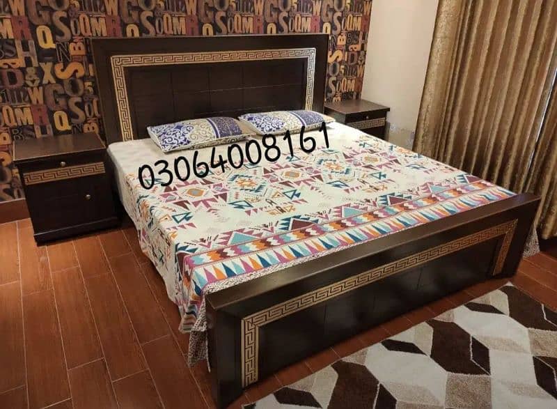 Affordable Wooden Bridle Double bed sets warrented 13