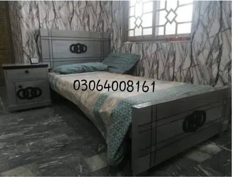 Double Bed Wooden Structure Warrented 2