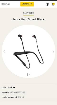 Jabra Halo Smart neckband Genuine better thn airpods airbuds handsfree