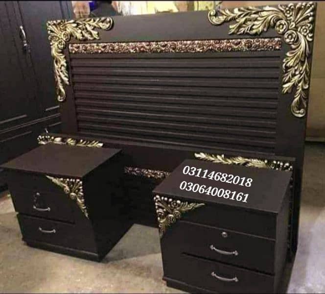 Fancy Bridle Wooden Bed Sets Warrented 1