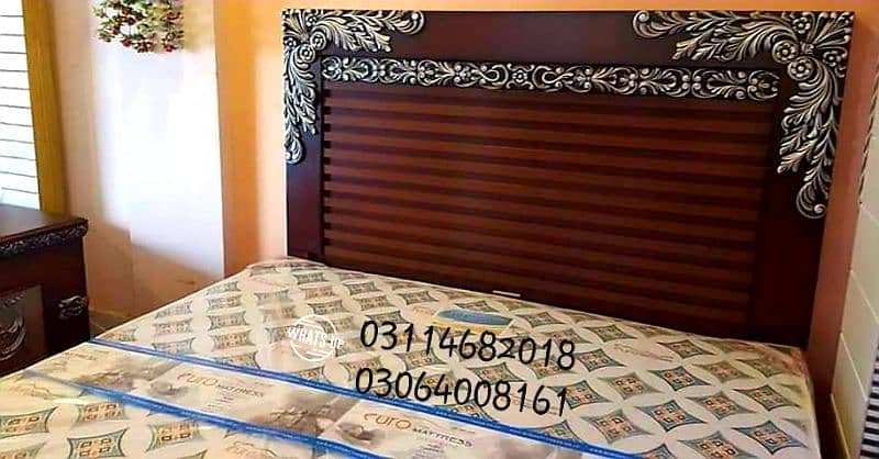 Fancy Bridle Wooden Bed Sets Warrented 3