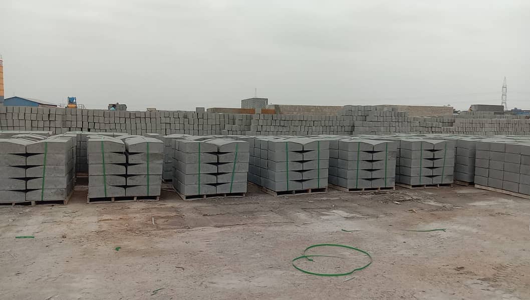 boundry wall / Rcc pipe / Karachi block / Rcc pipe works 6