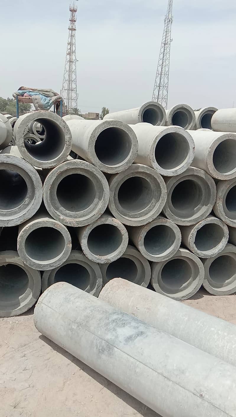 boundry wall / Rcc pipe / Karachi block / Rcc pipe works 13