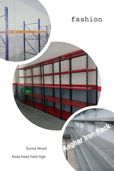 Iron steel rack l All kinds of racks Available 12