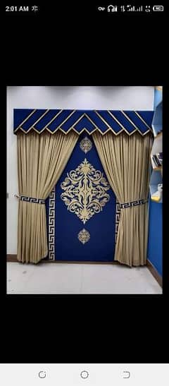 curtain design motive luxury curtain / Curtains