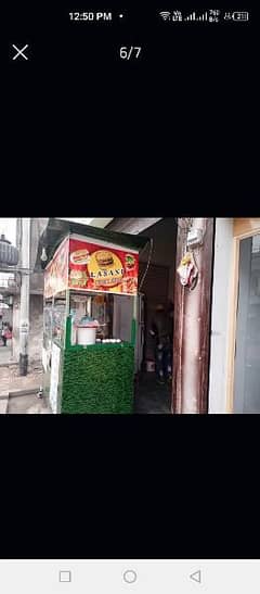 urgent sale Burger shawarma Counter 0