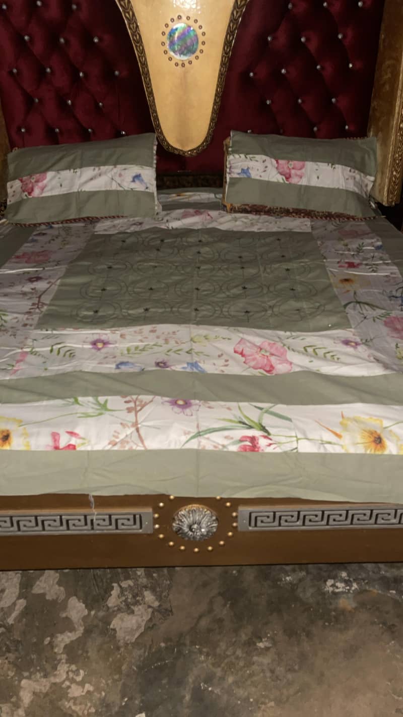 bed sheets brand soft and mix stuff  centr karahai 2