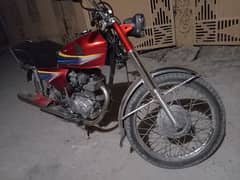 CG HONDA 125 2011 HAFIZABAD REG original book n return file available