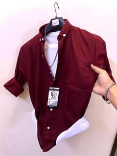 1 pc Cotton plain  polo shirt 0