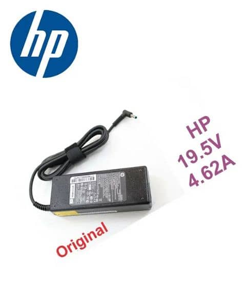 Hp Blue pin 90w Charger Wtsapp. 0319_7871803 4