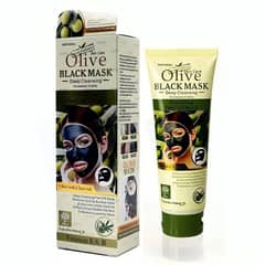 Olive Black Facial Face Mask 120g Cream