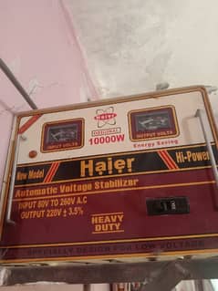 Haier Stabilizer 10000w