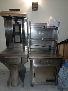 Shawarma Counter/Griller in Brand New Condition