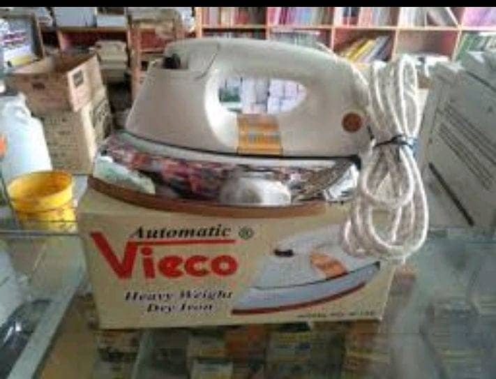 Vieco Iron for sale. Only home delivery available ha. 0