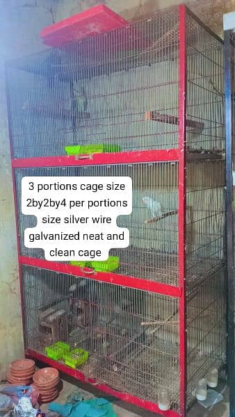 Cages for sale neat and clean cages size picture pe mention hy 1