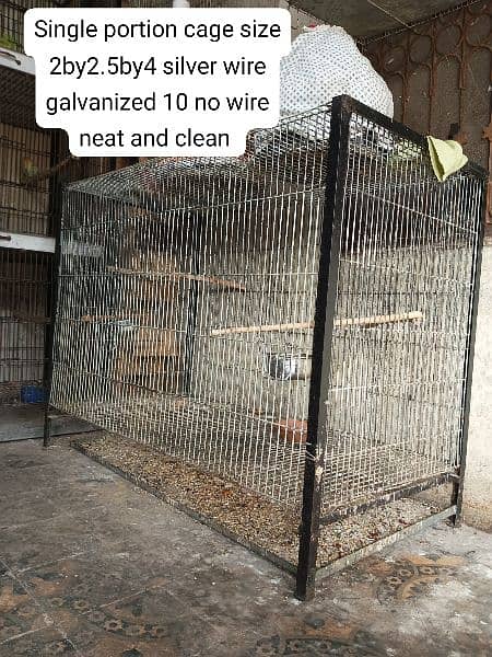 Cages for sale neat and clean cages size picture pe mention hy 2