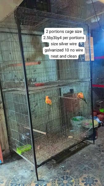 Cages for sale neat and clean cages size picture pe mention hy 3