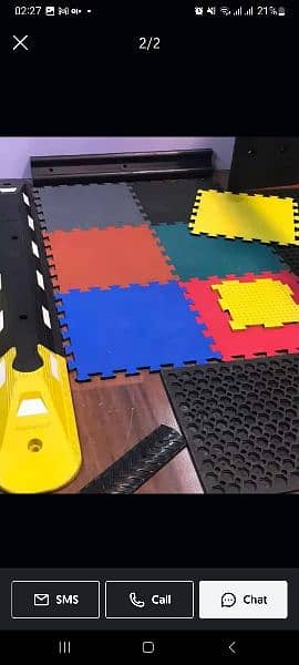 03335401216 gym flooring mats floor Inter lock interlocking rubber 2