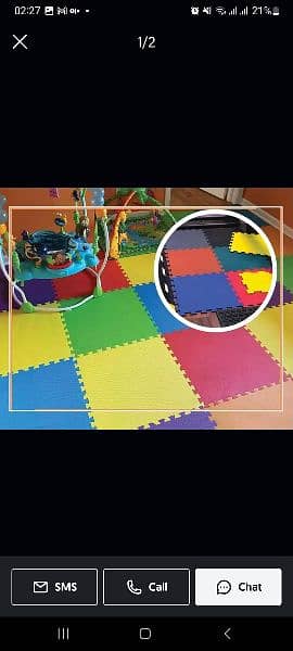 03335401216 gym flooring mats floor Inter lock interlocking rubber 3