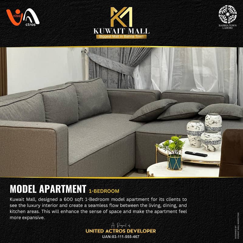 SUDIO APPARTMENT FOR SALE IN 30 MONTHLY INSTALLMENT PLAN 7