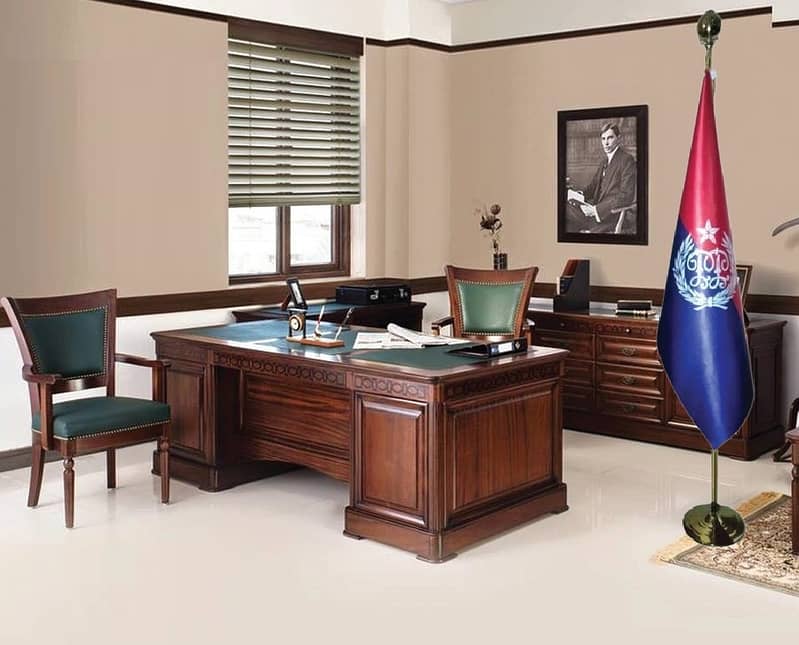 All Pakistan Government Flag & Pole for Executive Offices , Table Flag 3