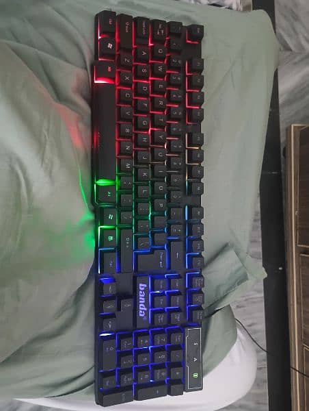 Banda gaming keyboard , mobapad gaming mouse ,mouse and keyboard pad 4