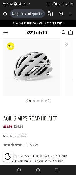 Giro bicycle helmet 14